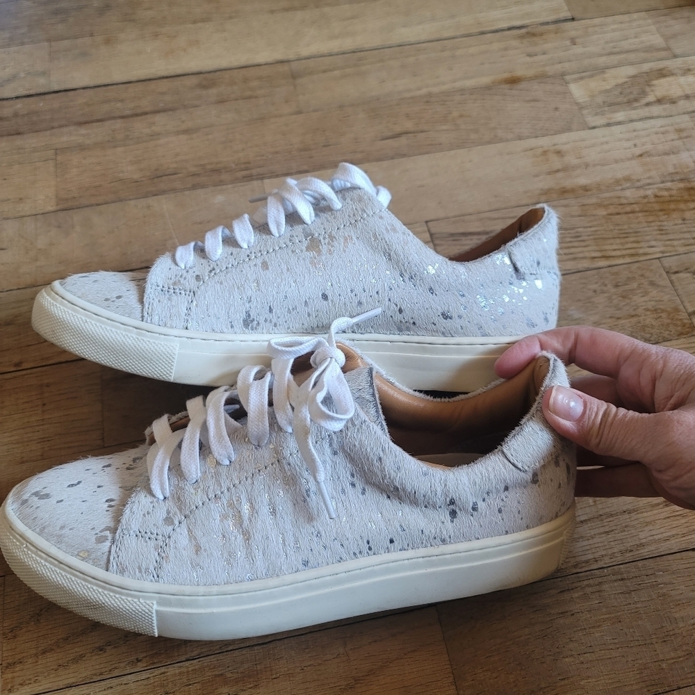 Diba‎ True, Gizz Mo Sneaker, Grey/Silver, Size 7.5 - Picture 10 of 13